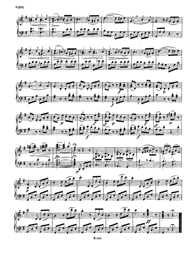 贝多芬全集第16卷第2册钢琴奏鸣曲中（13-24）_一万首著名钢琴曲谱哈农贝多芬合集视频教学电子版高清无水印可打印_1古典钢琴知名音乐家谱_贝多芬钢琴谱全集