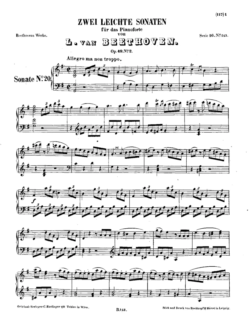 贝多芬全集第16卷第2册钢琴奏鸣曲中（13-24）_一万首著名钢琴曲谱哈农贝多芬合集视频教学电子版高清无水印可打印_1古典钢琴知名音乐家谱_贝多芬钢琴谱全集