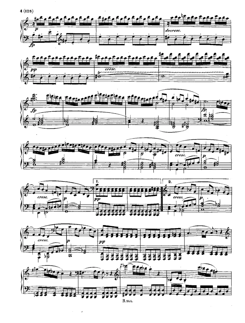 贝多芬全集第16卷第2册钢琴奏鸣曲中（13-24）_一万首著名钢琴曲谱哈农贝多芬合集视频教学电子版高清无水印可打印_1古典钢琴知名音乐家谱_贝多芬钢琴谱全集