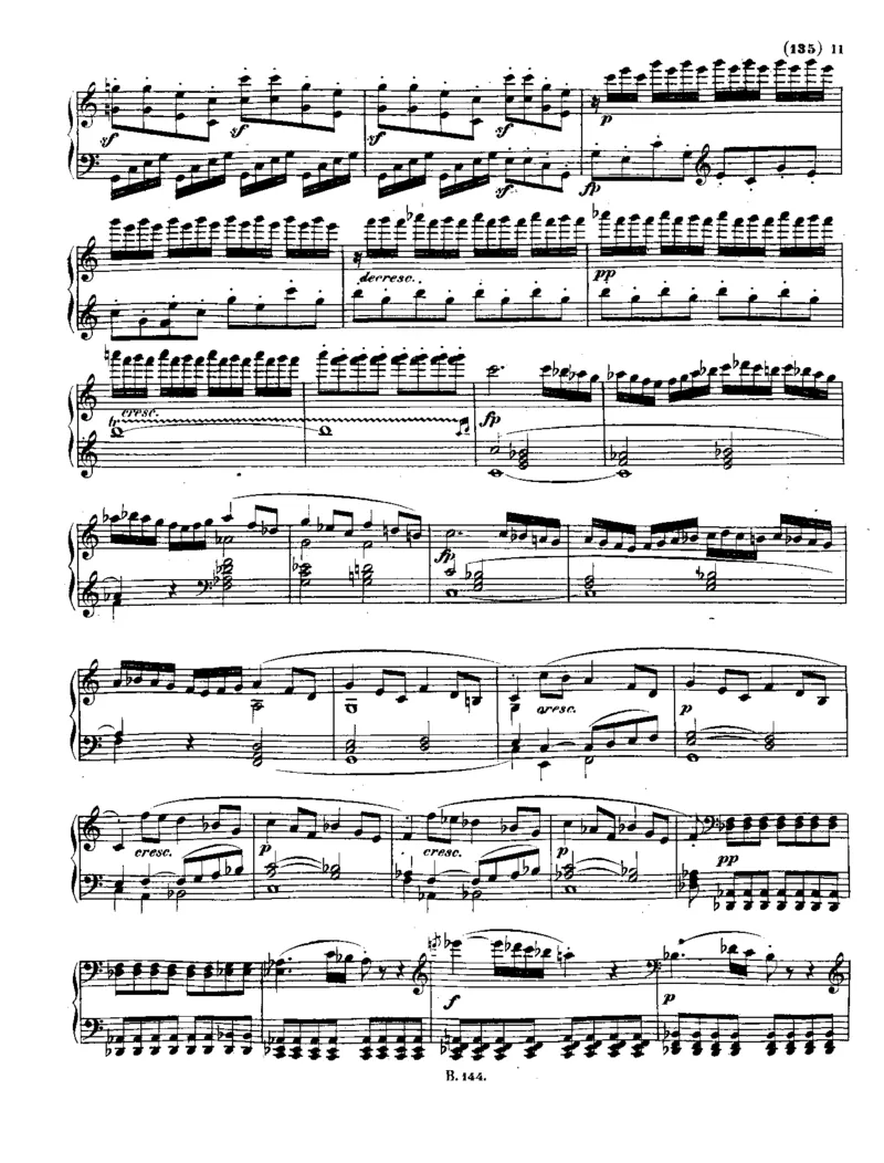 贝多芬全集第16卷第2册钢琴奏鸣曲中（13-24）_一万首著名钢琴曲谱哈农贝多芬合集视频教学电子版高清无水印可打印_1古典钢琴知名音乐家谱_贝多芬钢琴谱全集