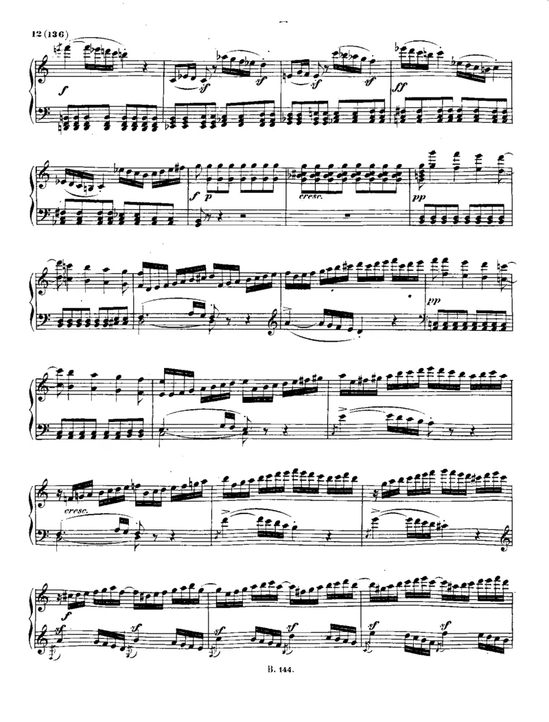 贝多芬全集第16卷第2册钢琴奏鸣曲中（13-24）_一万首著名钢琴曲谱哈农贝多芬合集视频教学电子版高清无水印可打印_1古典钢琴知名音乐家谱_贝多芬钢琴谱全集