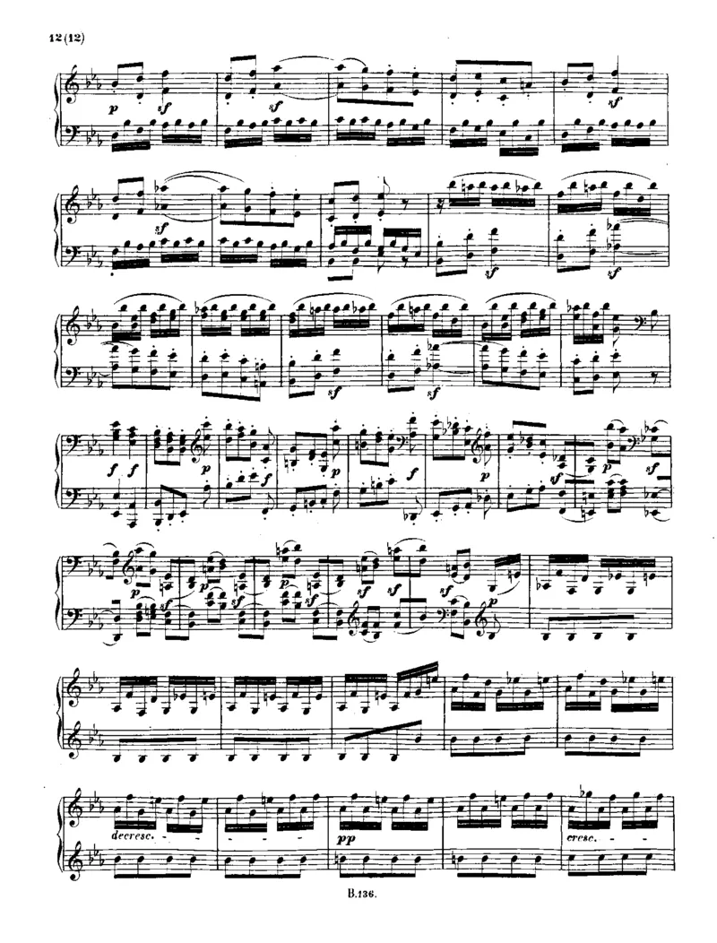 贝多芬全集第16卷第2册钢琴奏鸣曲中（13-24）_一万首著名钢琴曲谱哈农贝多芬合集视频教学电子版高清无水印可打印_1古典钢琴知名音乐家谱_贝多芬钢琴谱全集