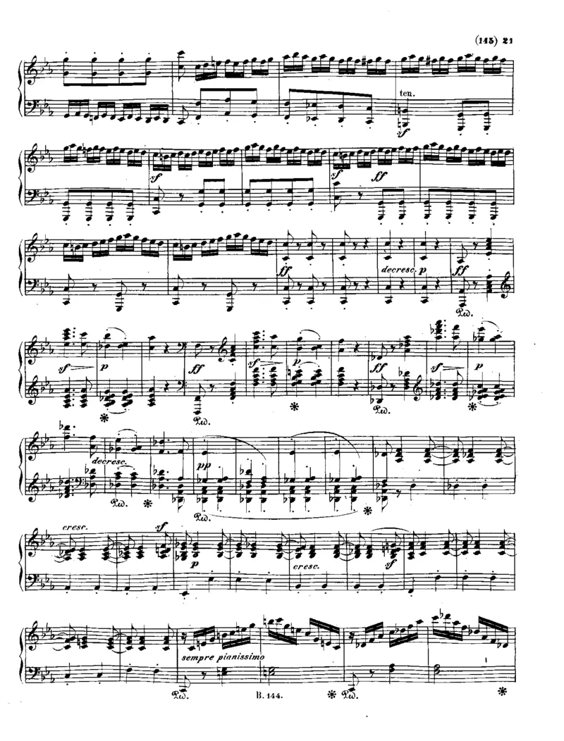 贝多芬全集第16卷第2册钢琴奏鸣曲中（13-24）_一万首著名钢琴曲谱哈农贝多芬合集视频教学电子版高清无水印可打印_1古典钢琴知名音乐家谱_贝多芬钢琴谱全集