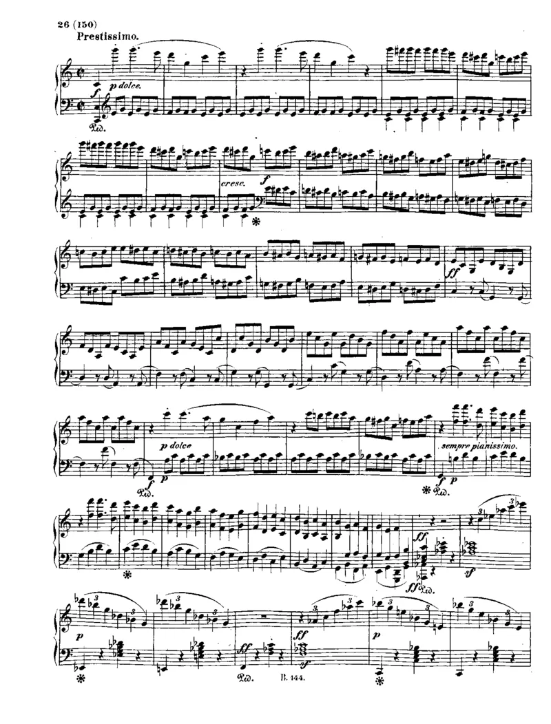 贝多芬全集第16卷第2册钢琴奏鸣曲中（13-24）_一万首著名钢琴曲谱哈农贝多芬合集视频教学电子版高清无水印可打印_1古典钢琴知名音乐家谱_贝多芬钢琴谱全集