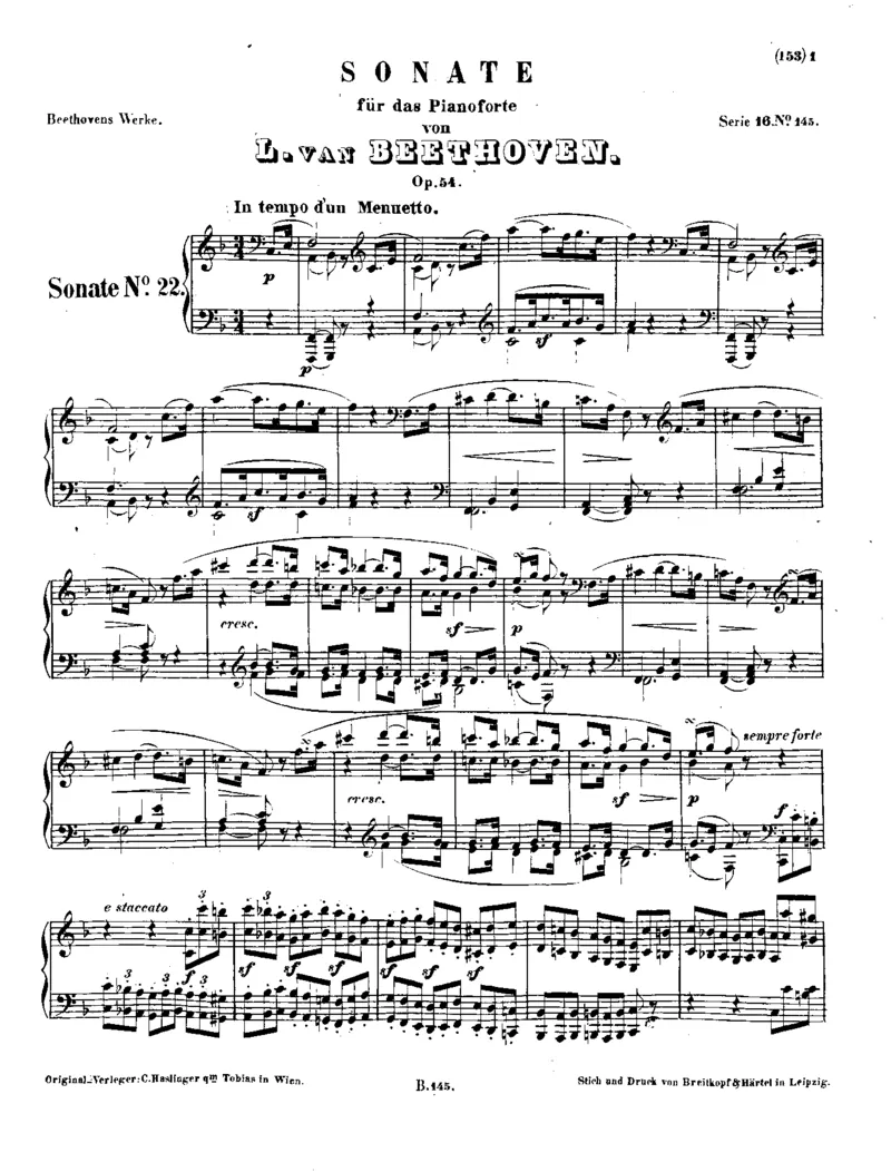 贝多芬全集第16卷第2册钢琴奏鸣曲中（13-24）_一万首著名钢琴曲谱哈农贝多芬合集视频教学电子版高清无水印可打印_1古典钢琴知名音乐家谱_贝多芬钢琴谱全集