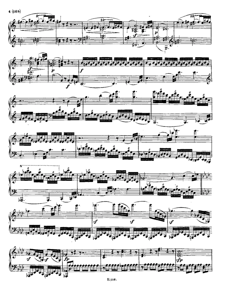 贝多芬全集第16卷第2册钢琴奏鸣曲中（13-24）_一万首著名钢琴曲谱哈农贝多芬合集视频教学电子版高清无水印可打印_1古典钢琴知名音乐家谱_贝多芬钢琴谱全集