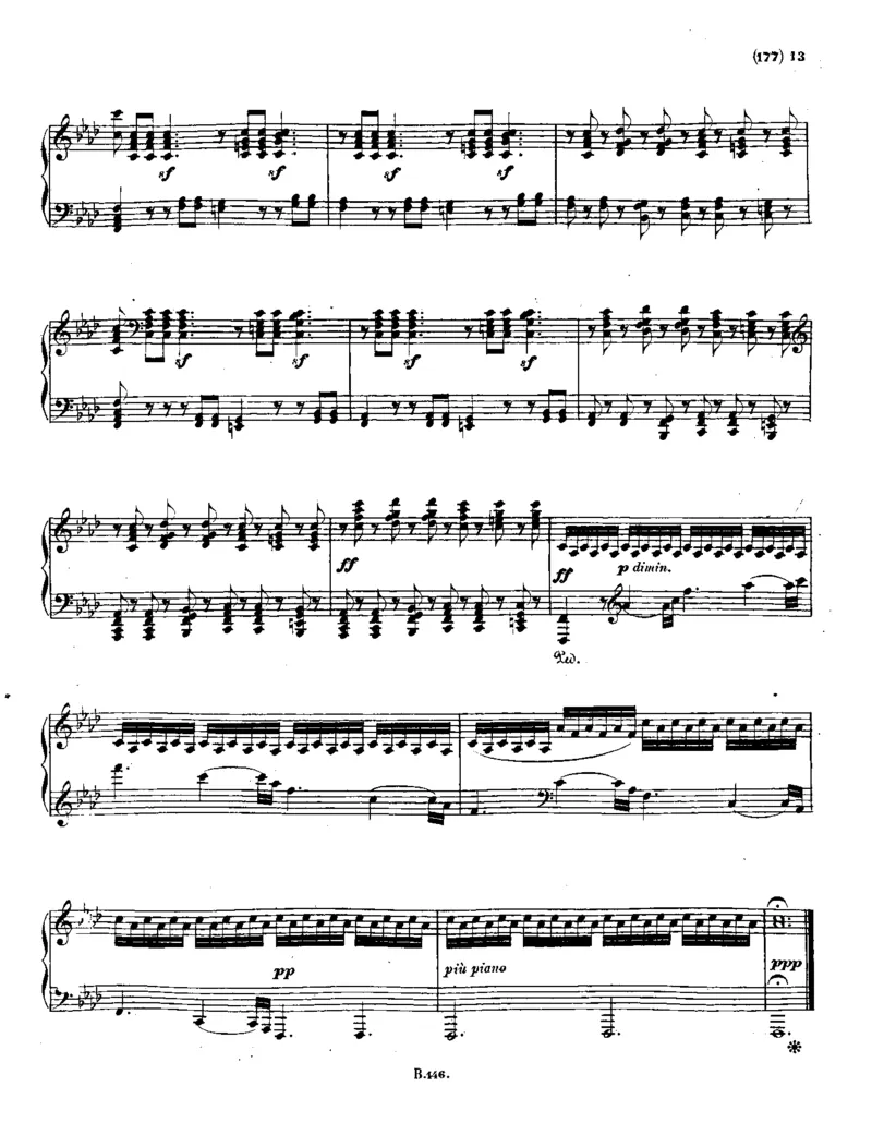 贝多芬全集第16卷第2册钢琴奏鸣曲中（13-24）_一万首著名钢琴曲谱哈农贝多芬合集视频教学电子版高清无水印可打印_1古典钢琴知名音乐家谱_贝多芬钢琴谱全集