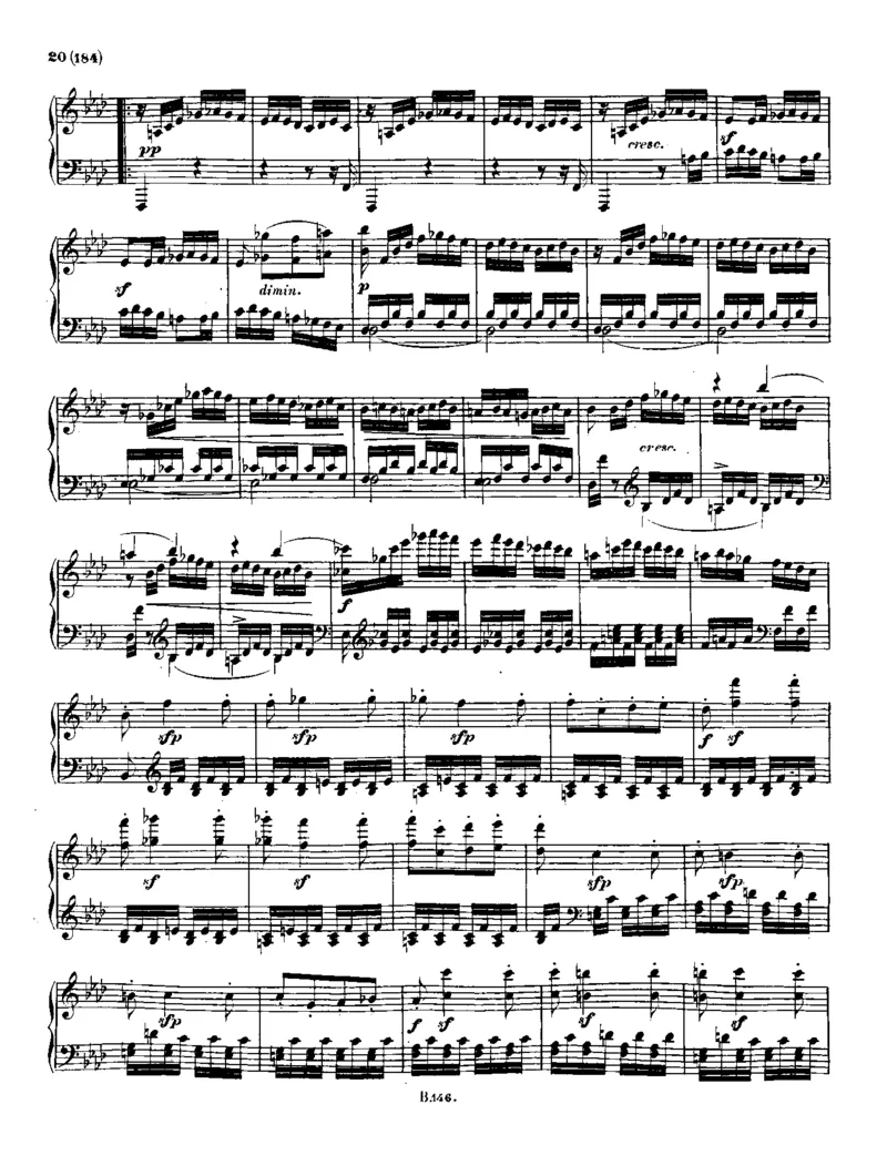 贝多芬全集第16卷第2册钢琴奏鸣曲中（13-24）_一万首著名钢琴曲谱哈农贝多芬合集视频教学电子版高清无水印可打印_1古典钢琴知名音乐家谱_贝多芬钢琴谱全集