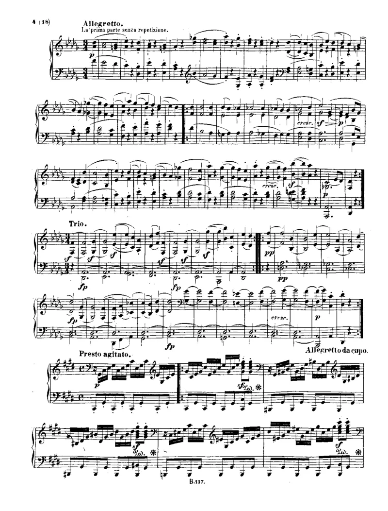 贝多芬全集第16卷第2册钢琴奏鸣曲中（13-24）_一万首著名钢琴曲谱哈农贝多芬合集视频教学电子版高清无水印可打印_1古典钢琴知名音乐家谱_贝多芬钢琴谱全集