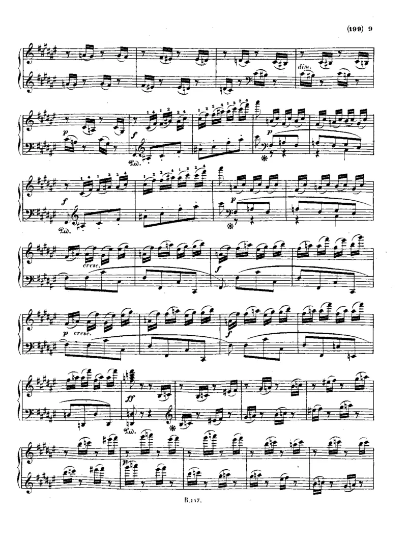 贝多芬全集第16卷第2册钢琴奏鸣曲中（13-24）_一万首著名钢琴曲谱哈农贝多芬合集视频教学电子版高清无水印可打印_1古典钢琴知名音乐家谱_贝多芬钢琴谱全集