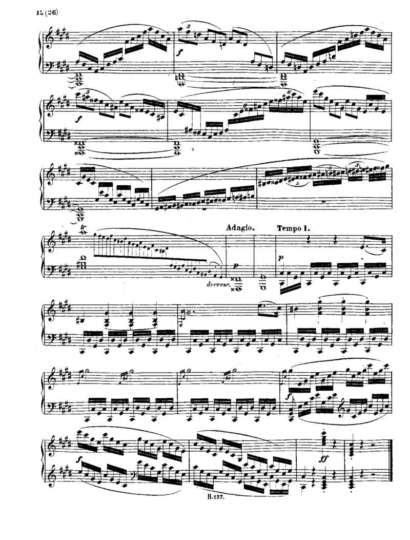 贝多芬全集第16卷第2册钢琴奏鸣曲中（13-24）_一万首著名钢琴曲谱哈农贝多芬合集视频教学电子版高清无水印可打印_1古典钢琴知名音乐家谱_贝多芬钢琴谱全集