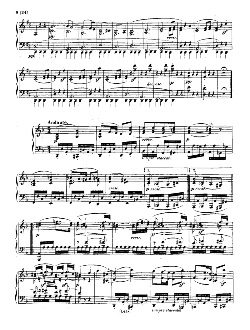 贝多芬全集第16卷第2册钢琴奏鸣曲中（13-24）_一万首著名钢琴曲谱哈农贝多芬合集视频教学电子版高清无水印可打印_1古典钢琴知名音乐家谱_贝多芬钢琴谱全集