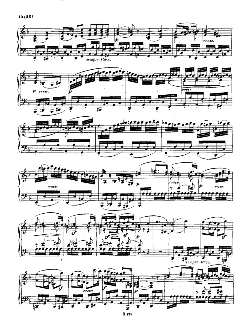 贝多芬全集第16卷第2册钢琴奏鸣曲中（13-24）_一万首著名钢琴曲谱哈农贝多芬合集视频教学电子版高清无水印可打印_1古典钢琴知名音乐家谱_贝多芬钢琴谱全集