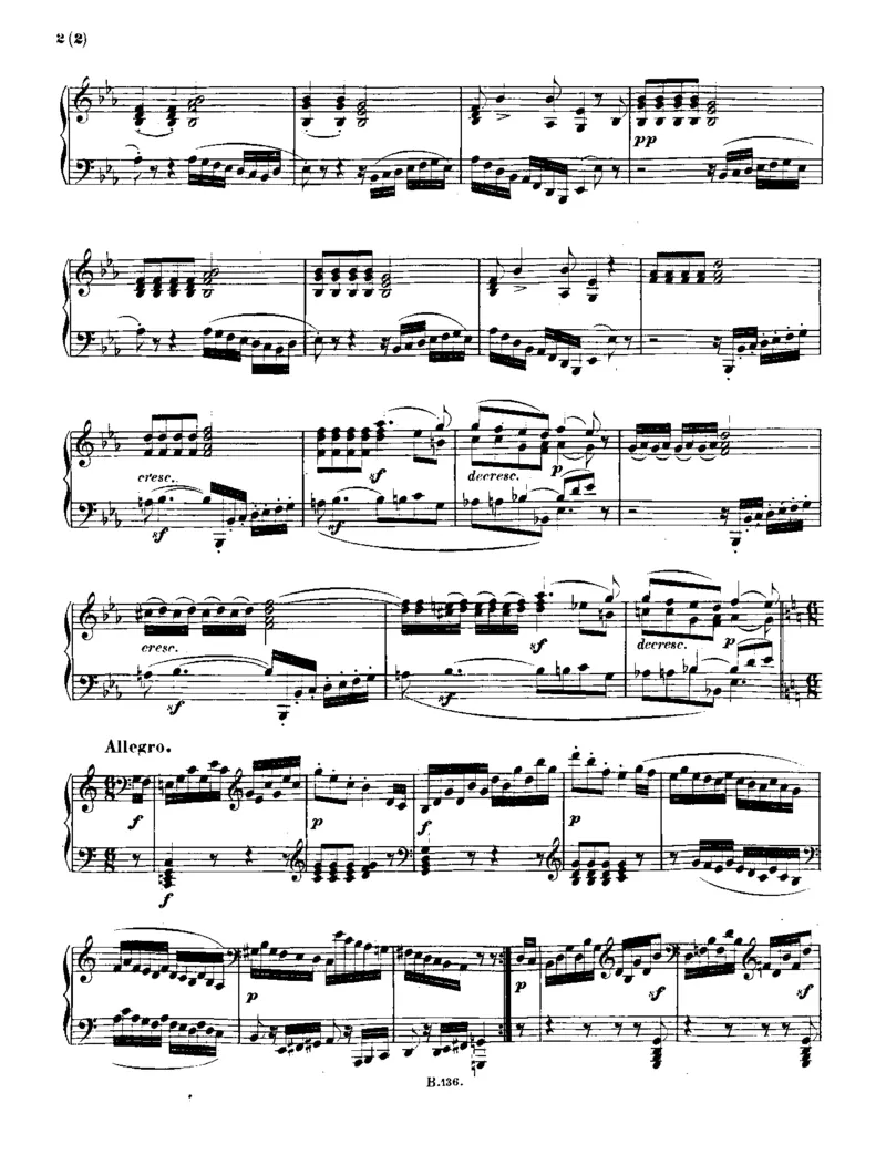 贝多芬全集第16卷第2册钢琴奏鸣曲中（13-24）_一万首著名钢琴曲谱哈农贝多芬合集视频教学电子版高清无水印可打印_1古典钢琴知名音乐家谱_贝多芬钢琴谱全集