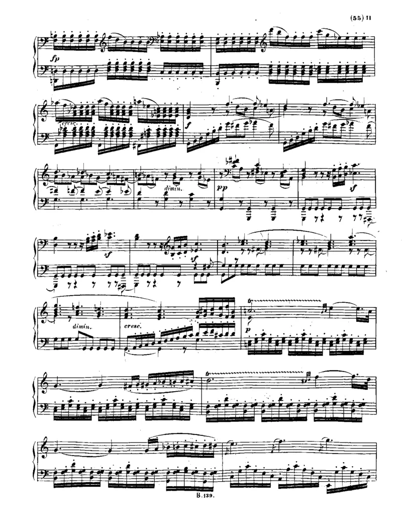 贝多芬全集第16卷第2册钢琴奏鸣曲中（13-24）_一万首著名钢琴曲谱哈农贝多芬合集视频教学电子版高清无水印可打印_1古典钢琴知名音乐家谱_贝多芬钢琴谱全集