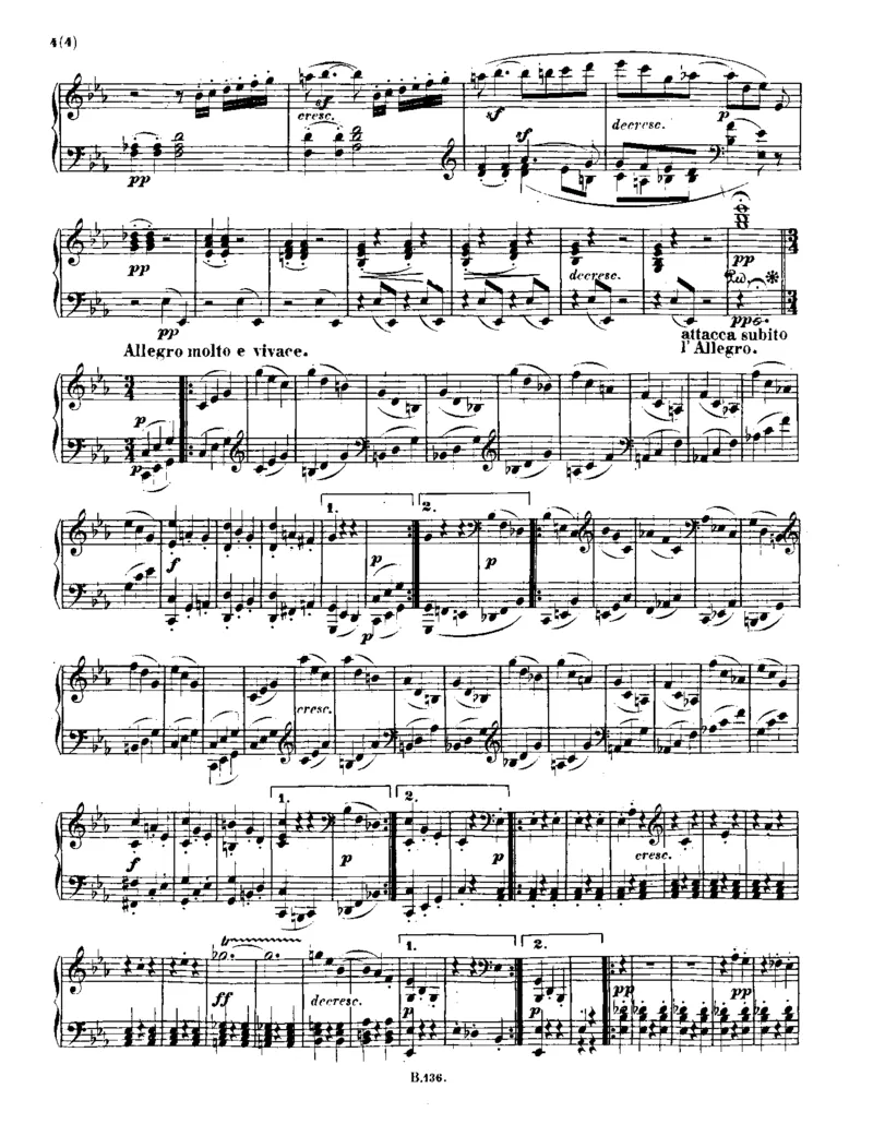 贝多芬全集第16卷第2册钢琴奏鸣曲中（13-24）_一万首著名钢琴曲谱哈农贝多芬合集视频教学电子版高清无水印可打印_1古典钢琴知名音乐家谱_贝多芬钢琴谱全集