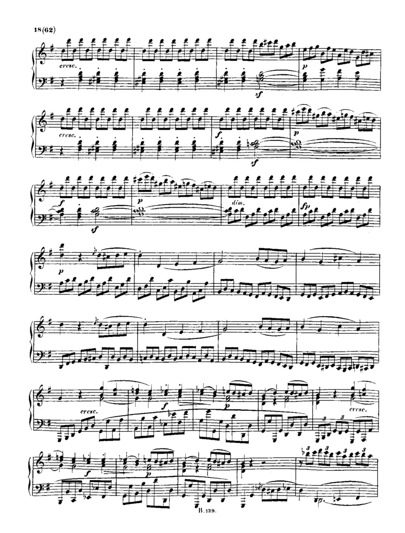 贝多芬全集第16卷第2册钢琴奏鸣曲中（13-24）_一万首著名钢琴曲谱哈农贝多芬合集视频教学电子版高清无水印可打印_1古典钢琴知名音乐家谱_贝多芬钢琴谱全集