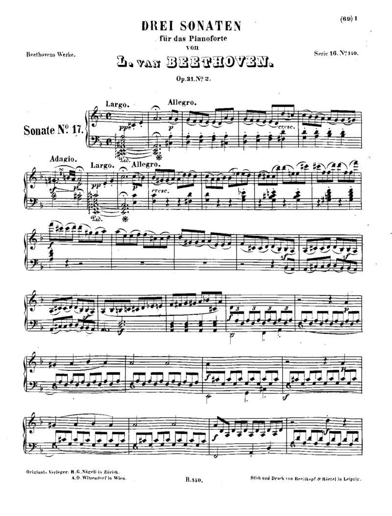 贝多芬全集第16卷第2册钢琴奏鸣曲中（13-24）_一万首著名钢琴曲谱哈农贝多芬合集视频教学电子版高清无水印可打印_1古典钢琴知名音乐家谱_贝多芬钢琴谱全集