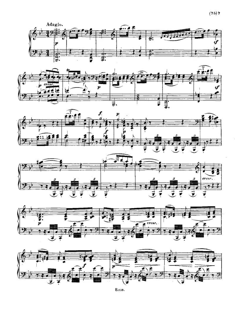 贝多芬全集第16卷第2册钢琴奏鸣曲中（13-24）_一万首著名钢琴曲谱哈农贝多芬合集视频教学电子版高清无水印可打印_1古典钢琴知名音乐家谱_贝多芬钢琴谱全集