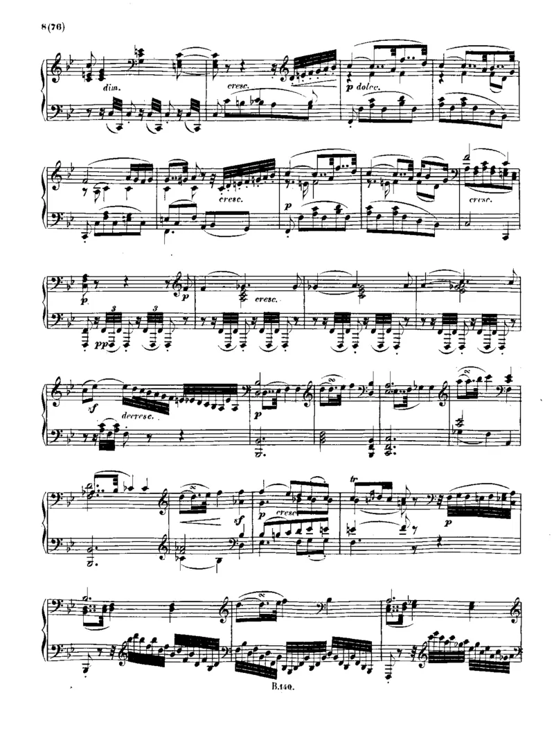 贝多芬全集第16卷第2册钢琴奏鸣曲中（13-24）_一万首著名钢琴曲谱哈农贝多芬合集视频教学电子版高清无水印可打印_1古典钢琴知名音乐家谱_贝多芬钢琴谱全集