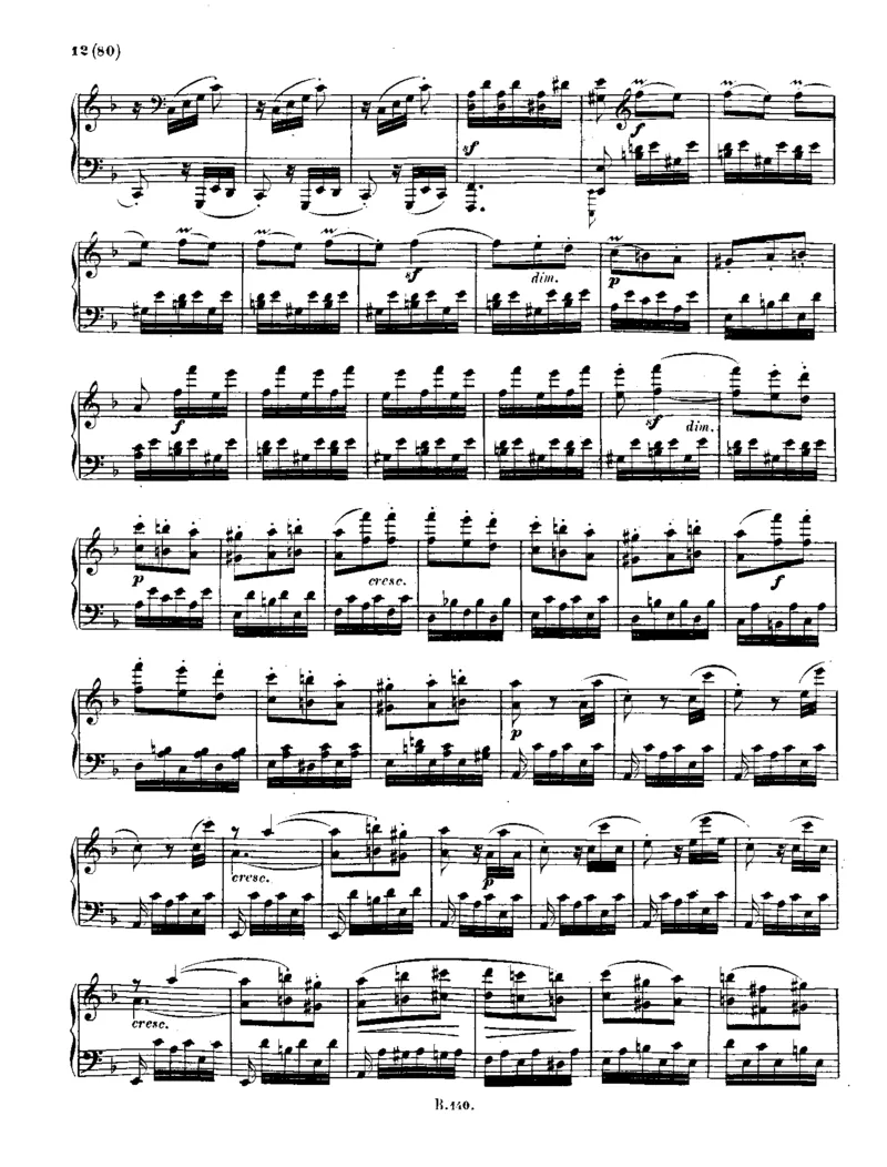 贝多芬全集第16卷第2册钢琴奏鸣曲中（13-24）_一万首著名钢琴曲谱哈农贝多芬合集视频教学电子版高清无水印可打印_1古典钢琴知名音乐家谱_贝多芬钢琴谱全集