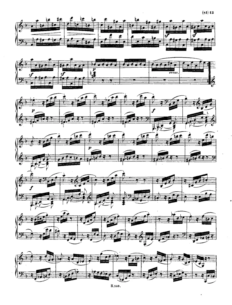 贝多芬全集第16卷第2册钢琴奏鸣曲中（13-24）_一万首著名钢琴曲谱哈农贝多芬合集视频教学电子版高清无水印可打印_1古典钢琴知名音乐家谱_贝多芬钢琴谱全集