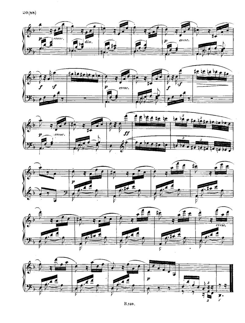 贝多芬全集第16卷第2册钢琴奏鸣曲中（13-24）_一万首著名钢琴曲谱哈农贝多芬合集视频教学电子版高清无水印可打印_1古典钢琴知名音乐家谱_贝多芬钢琴谱全集