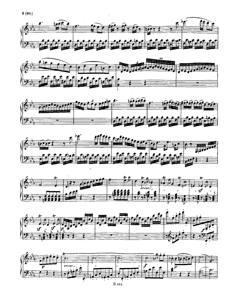 贝多芬全集第16卷第2册钢琴奏鸣曲中（13-24）_一万首著名钢琴曲谱哈农贝多芬合集视频教学电子版高清无水印可打印_1古典钢琴知名音乐家谱_贝多芬钢琴谱全集