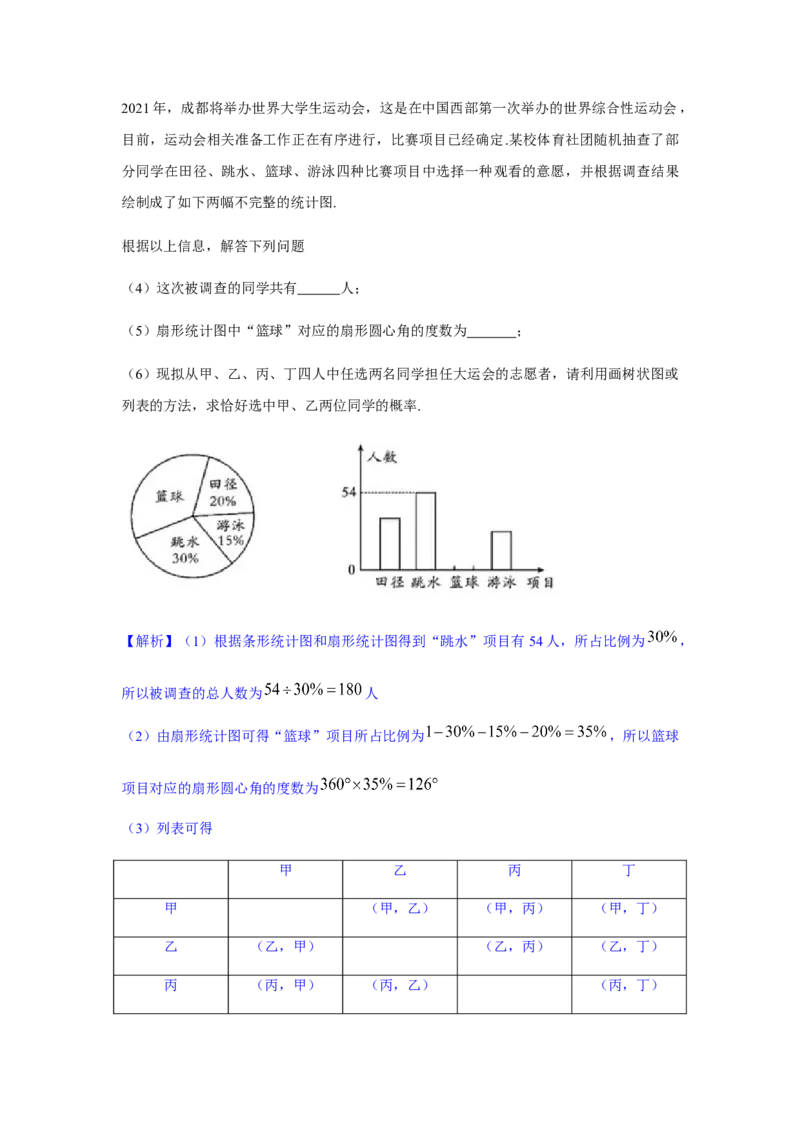 2020年四川省成都市中考数学试卷及答案_中考真题_2.数学中考真题2015-2024年_地区卷_四川省_四川成都数学08-22
