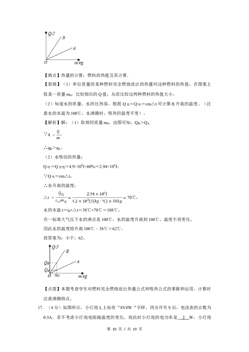 2014年四川省绵阳市中考物理试卷（教师版）_中考真题_4.物理中考真题2015-2024年_地区卷_四川省_绵阳物理07-21_四川省绵阳卷中考物理07-21
