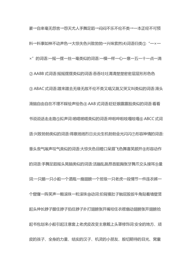 部编版语文四年级上册知识点汇总_小学1-6年级全部试卷_语文_四年级_3-9-1、小学四年级语文上册_3-9-1-1、复习、知识点、归纳汇总_部编版