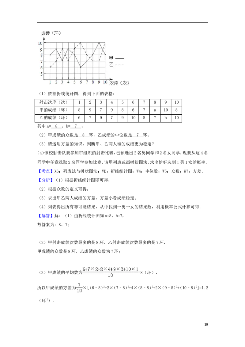 山东省菏泽市2018年中考数学真题试题（含解析）_中考真题_2.数学中考真题2015-2024年_2018年全国中考数学258份