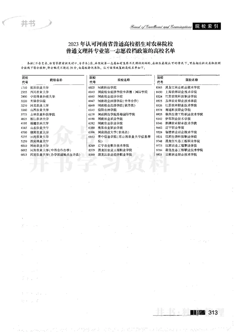 2023河南文科招生之友完整版_1.高考2025全国各省真题+答案_必看高考志愿填报价值2999_高考志愿填报_13-河南_河南全套_往年版本_文科招生