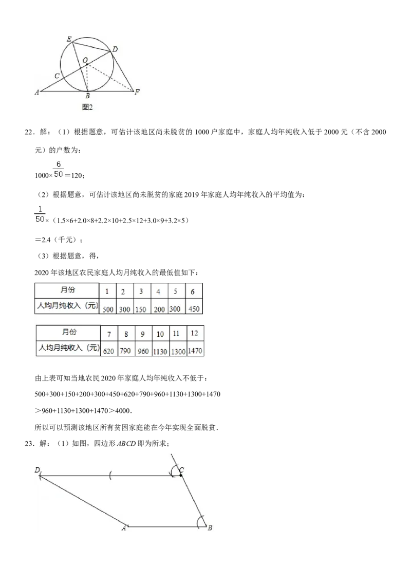 2020福建福州中考数学试题及答案(含答案)_中考真题_2.数学中考真题2015-2024年_地区卷_福建省_福州中考数学08-21