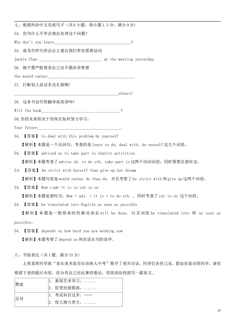 江苏省常州市2015年中考英语真题试题（含解析）(1)_中考真题_3.英语中考真题2015-2024年_2015年全国中考YINGYU144份