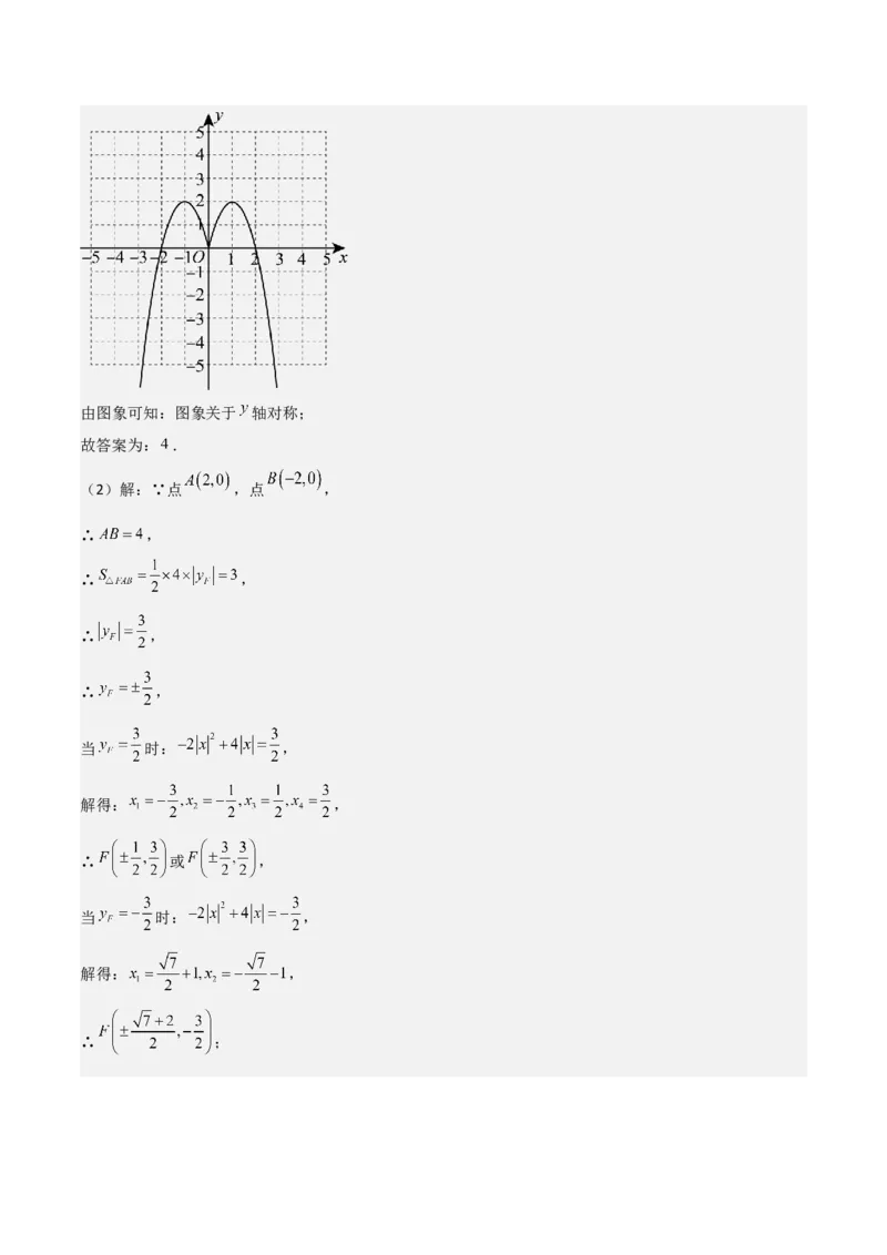 考前突破06二次函数与几何综合题（4大必考题型）解析版_2数学总复习_2025中考复习资料_2025年中考数学一轮知识梳理_考前突破06二次函数与几何综合题（4大必考题型）