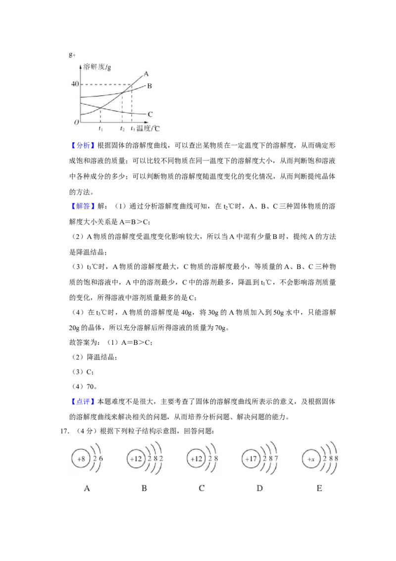 2020年辽宁省朝阳市中考化学试题（解析）_中考真题_5.化学中考真题2015-2024年_地区卷_辽宁化学_辽宁化学_朝阳化学19-22
