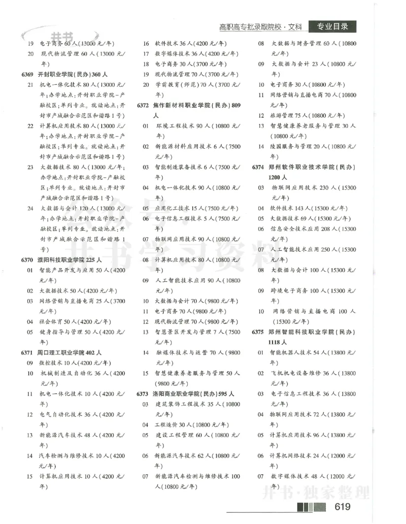 2024文科大专_1.高考2025全国各省真题+答案_必看高考志愿填报价值2999_高考志愿填报_13-河南_河南全套_2024文科分批次版本