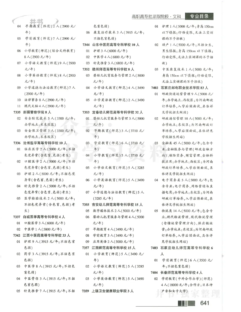 2024文科大专_1.高考2025全国各省真题+答案_必看高考志愿填报价值2999_高考志愿填报_13-河南_河南全套_2024文科分批次版本