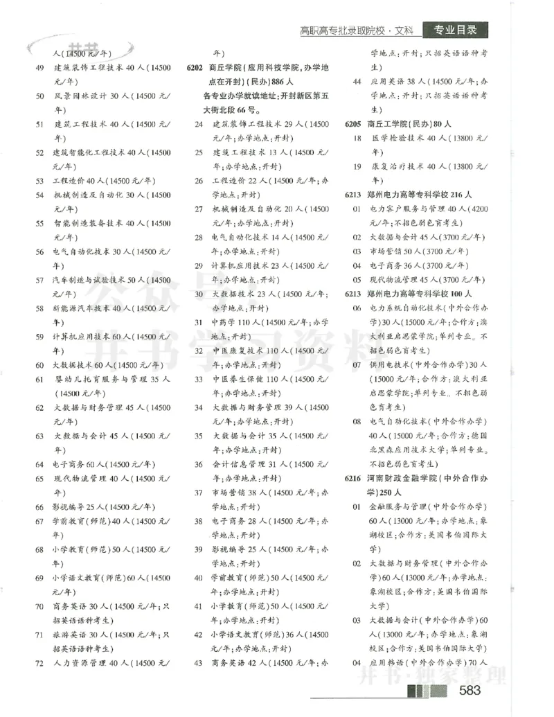 2024文科大专_1.高考2025全国各省真题+答案_必看高考志愿填报价值2999_高考志愿填报_13-河南_河南全套_2024文科分批次版本