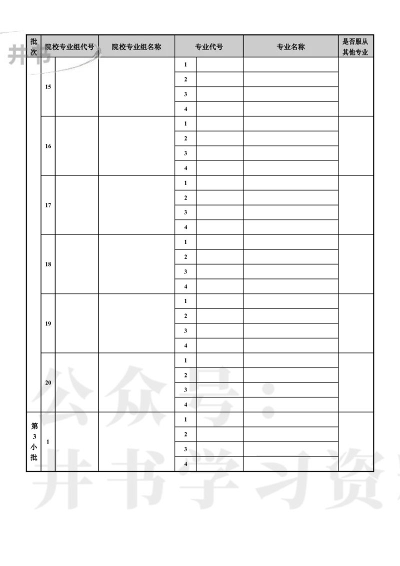 江苏省2022年普通高校招生考生志愿草表_1.高考2025全国各省真题+答案_必看高考志愿填报价值2999_高考志愿填报_17-江苏_江苏高考数据-17-23年_江苏省其他资料