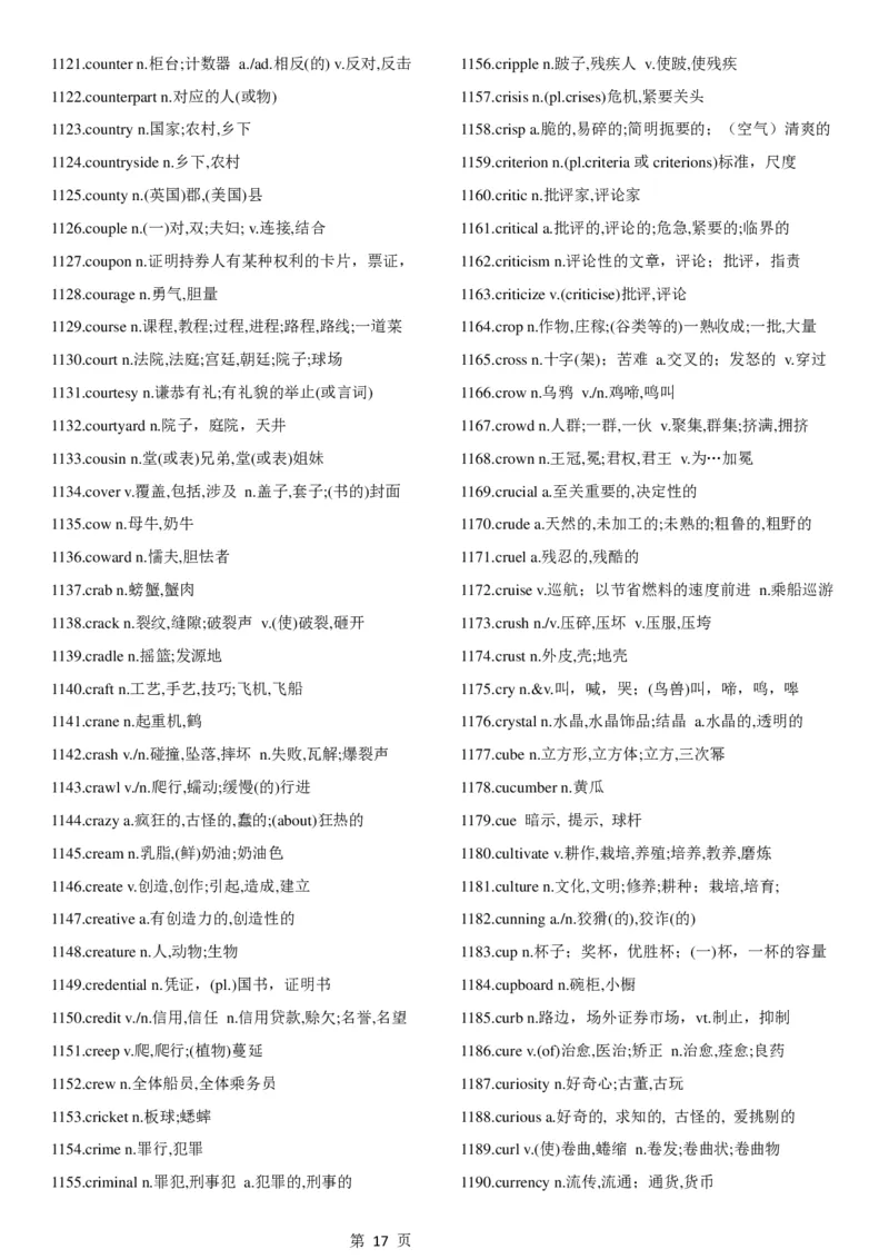 02.考研英语大纲5500词词汇表中英文对照版_考研（英语一二）历年真题_考研英语（一）历年真题&mdash;&mdash;1980-2025_0-考研英语大纲词汇5500_02.默写版