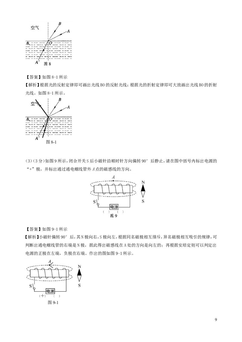 广西贵港市2019年中考物理真题试题（含解析）_中考真题_4.物理中考真题2015-2024年_2019年中考物理真题175份