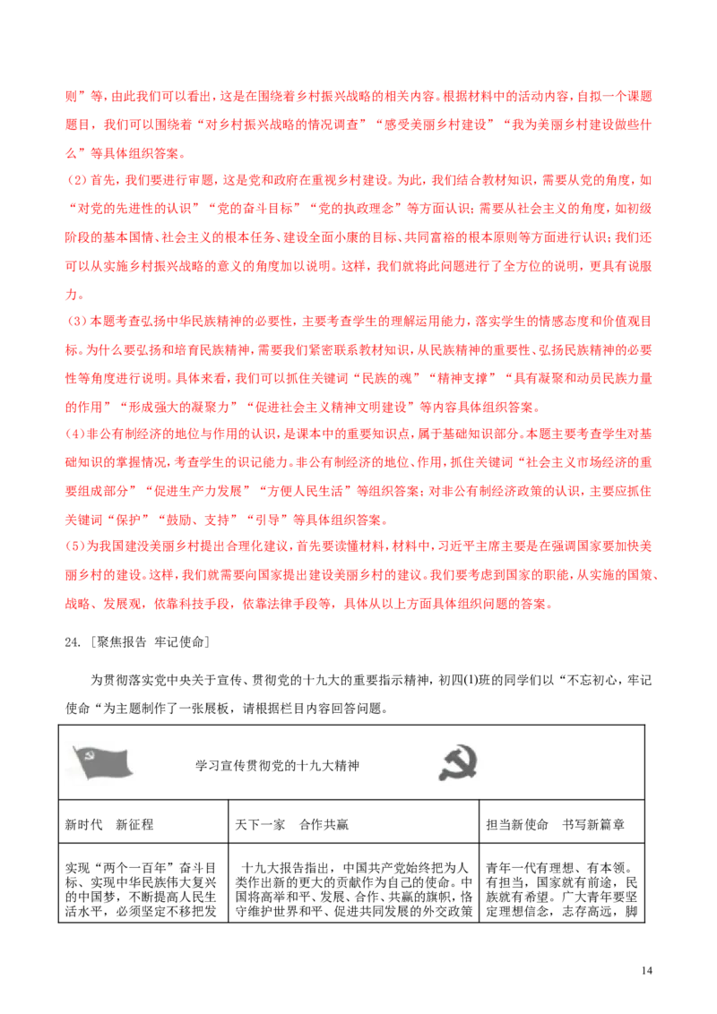 山东省莱芜市2018年中考思想品德真题试题（含解析）_7.政治中考真题2015-2024年_2018年全国中考政治186份