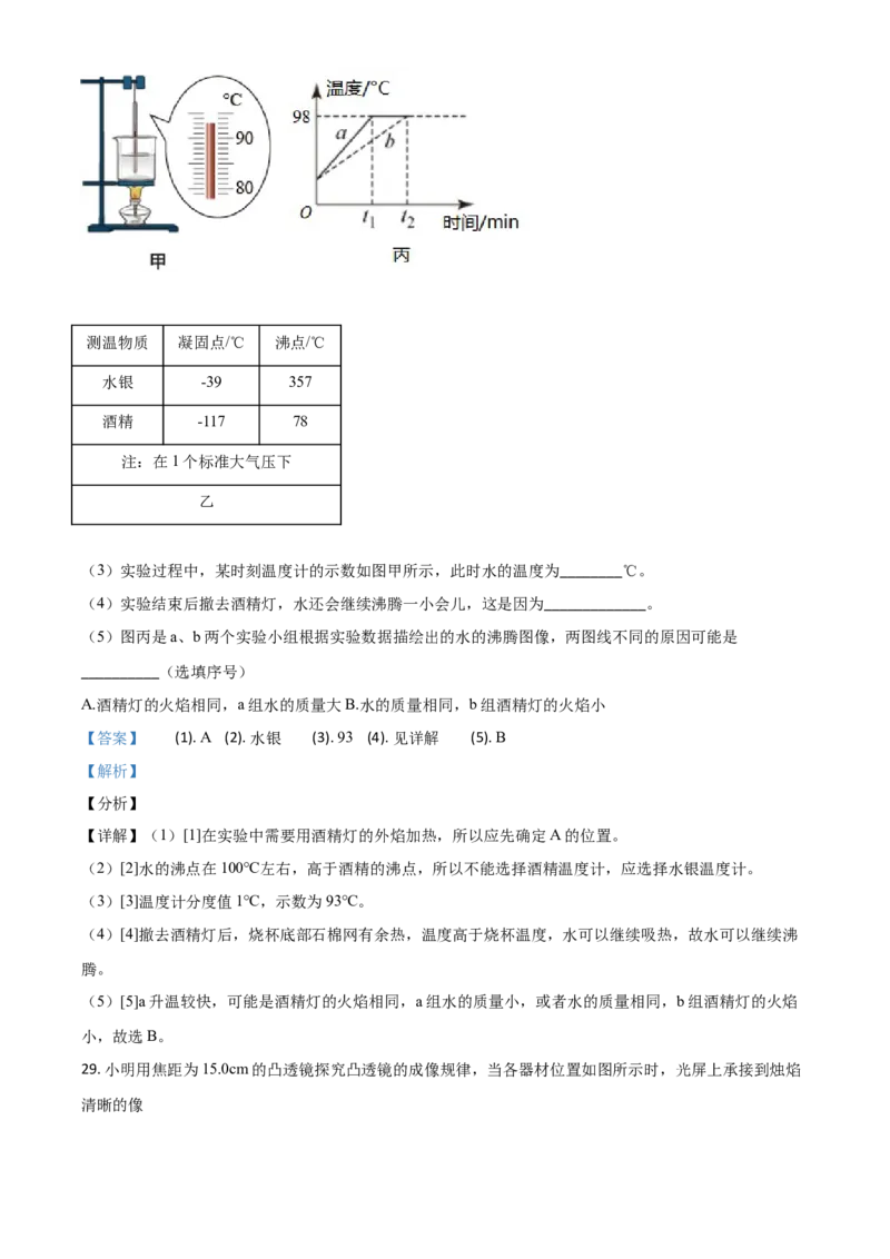山东省临沂市2021年中考物理真题（解析版）_中考真题_4.物理中考真题2015-2024年_2021中考物理真题42份_2021山东省_临沂物理