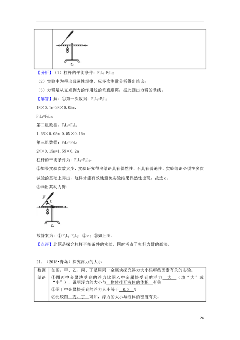 山东省青岛市2018年中考物理真题试题（含解析）_中考真题_4.物理中考真题2015-2024年_2018年中考物理真题223份