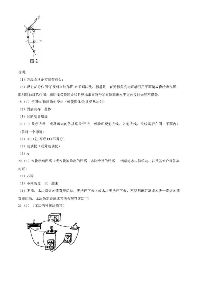 内蒙古鄂尔多斯2020年中考物理试题（word版，含答案）_中考真题_4.物理中考真题2015-2024年_2020中考物理真题110份