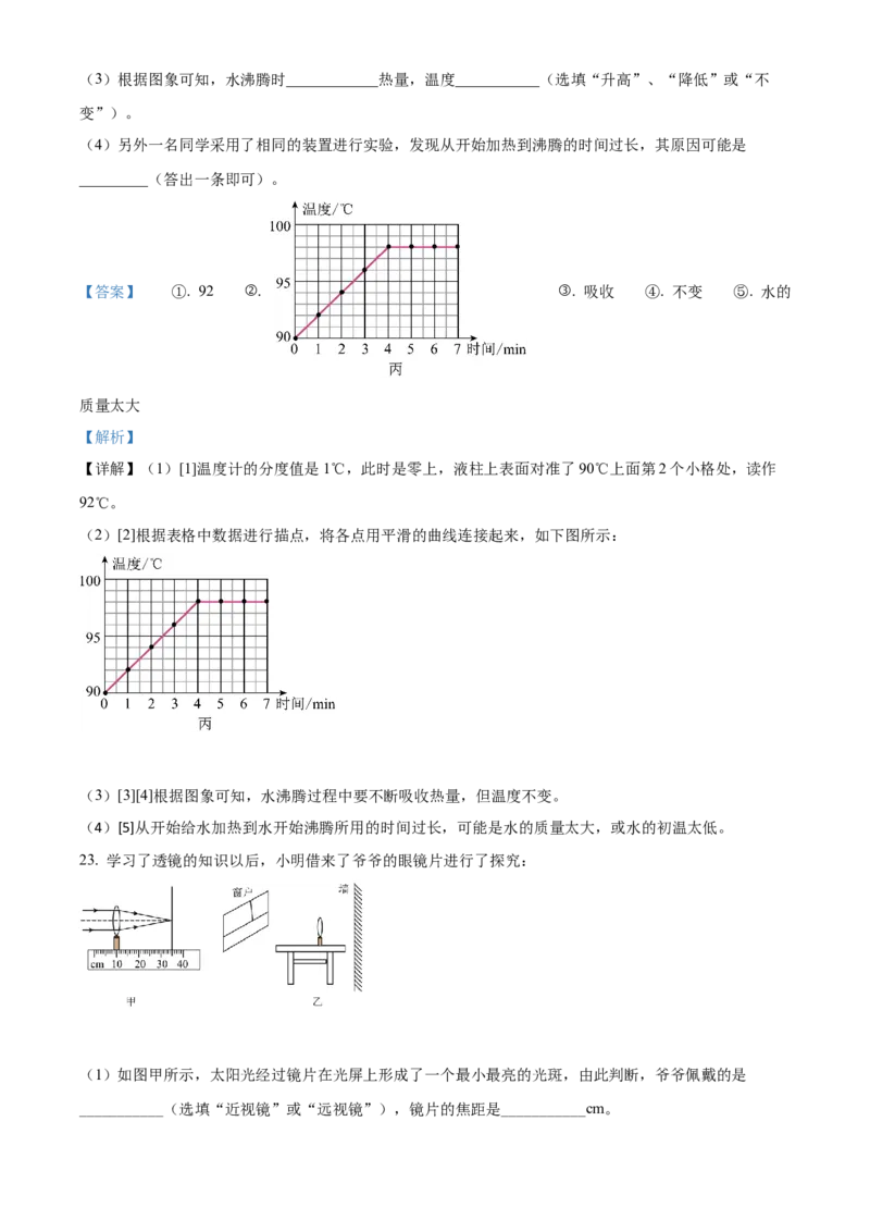 2022年辽宁省朝阳市中考物理试题（解析版）_中考真题_4.物理中考真题2015-2024年_地区卷_辽宁物理_辽宁物理_朝阳物理15-22缺16