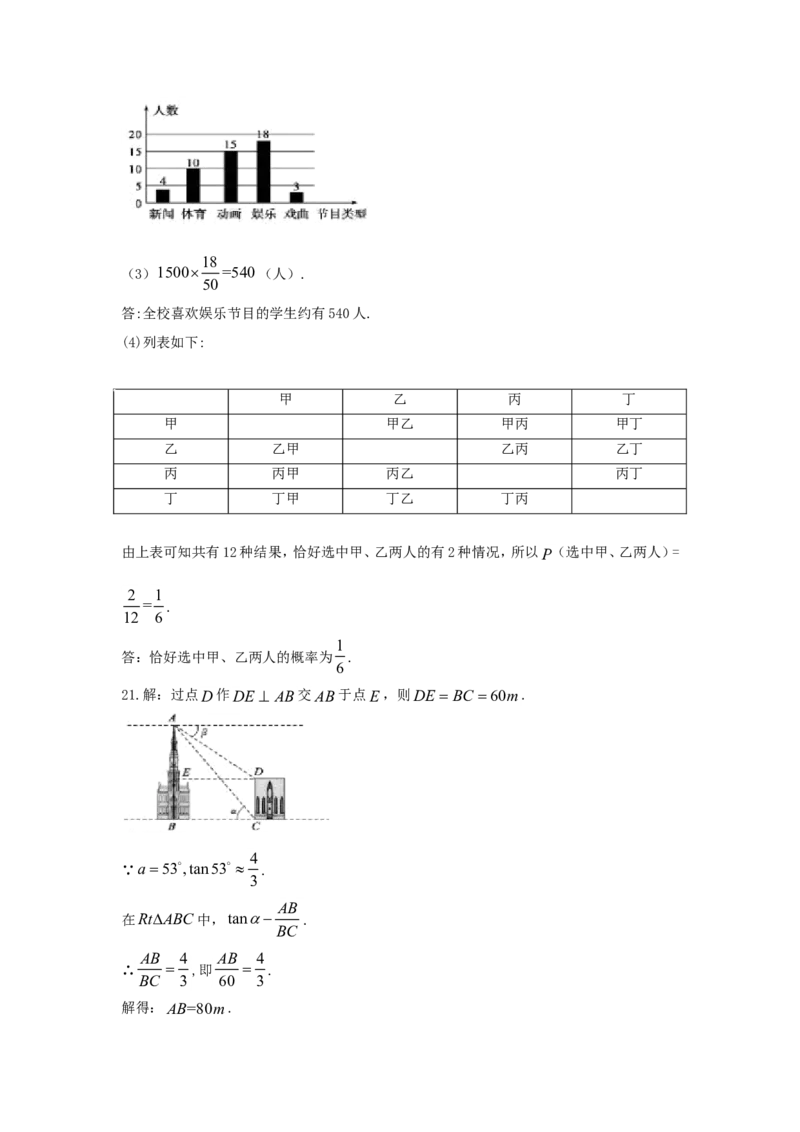 山东省德州市2018年中考数学真题试题（含答案）_中考真题_2.数学中考真题2015-2024年_2018年全国中考数学258份