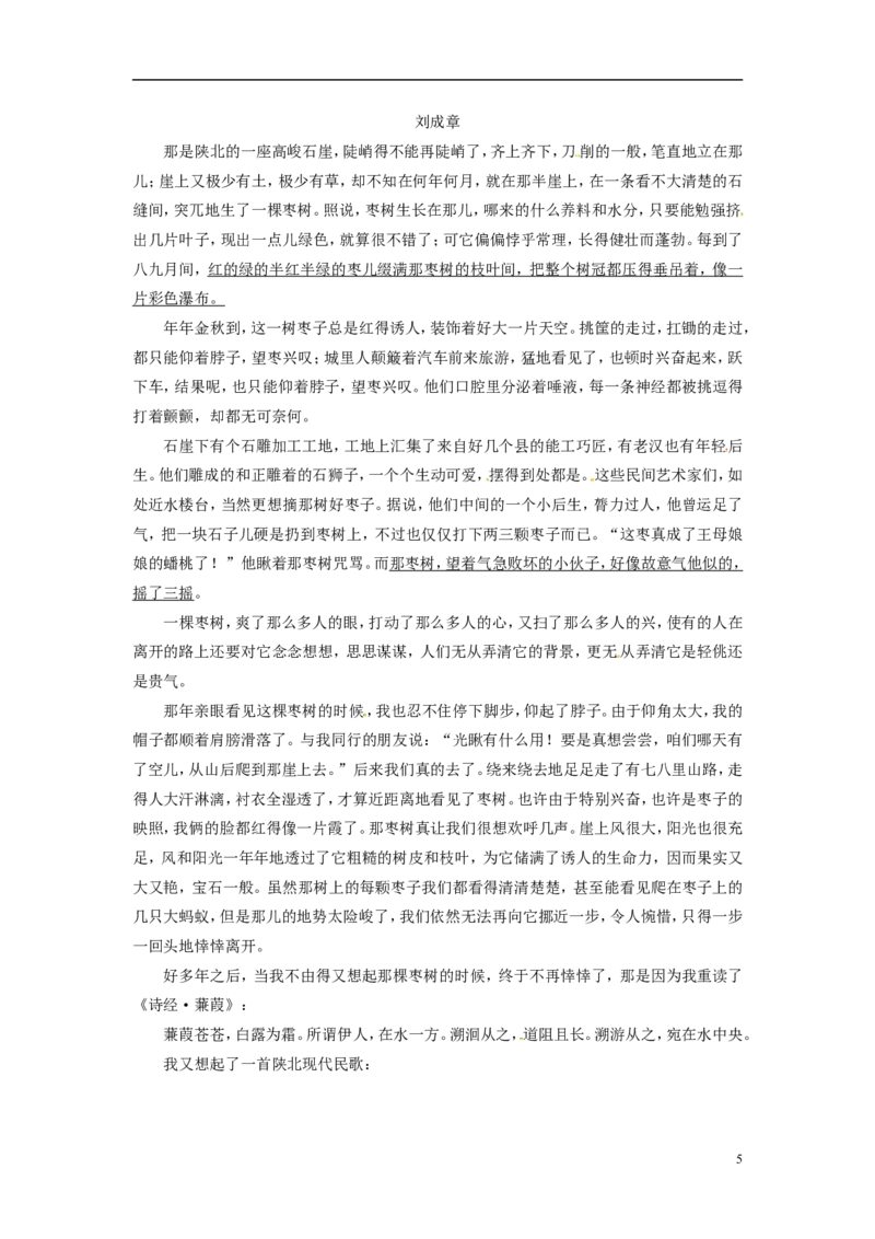 山东省济宁市2015年中考语文真题试题（含答案）_中考真题_1.语文中考真题2015-2024年_2015年全国中考语文154份_2015年全国中考154份